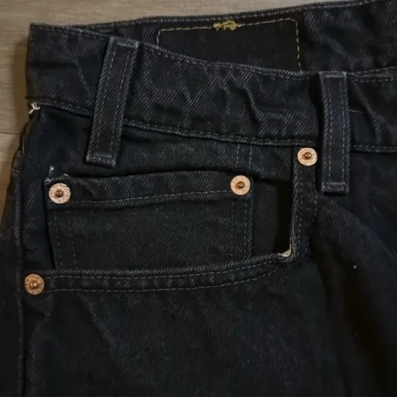 Levi’s 505 Vintage 1998 Black Wash Jeans SZ 36/32
